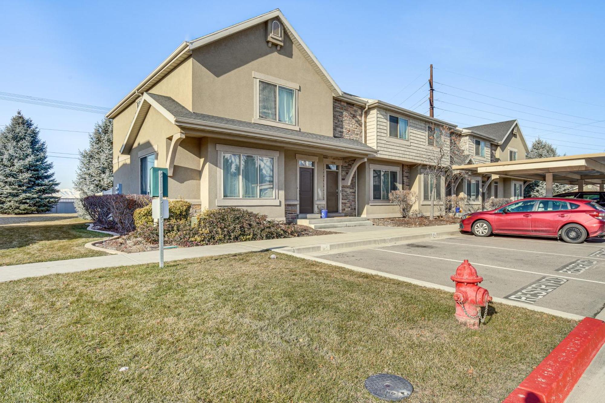 Charming Orem Townhome 5 Mi To Byu! 외부 사진